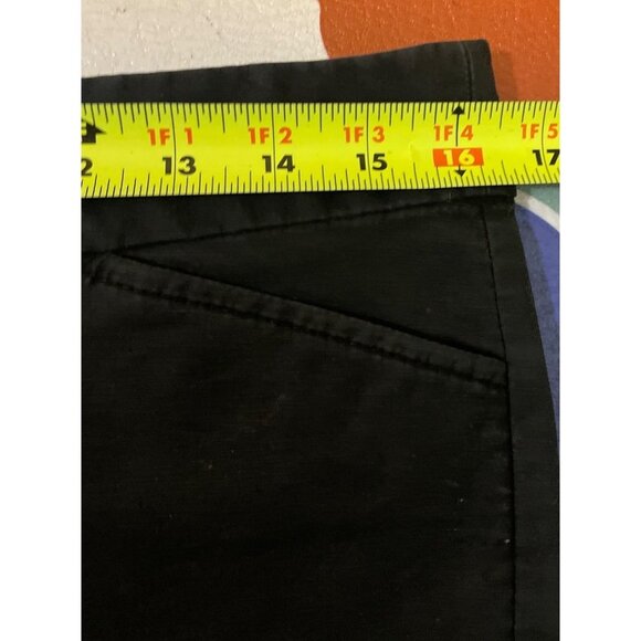 Ann Taylor Signature Fit Black Chino Flat Front Shorts Sz 8P - Picture 7 of 9